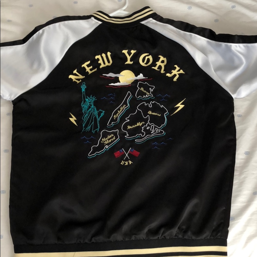 🏙🏙🏙New York bomber jacket